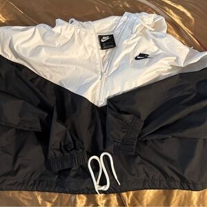 Nike White Lightweight Jacket